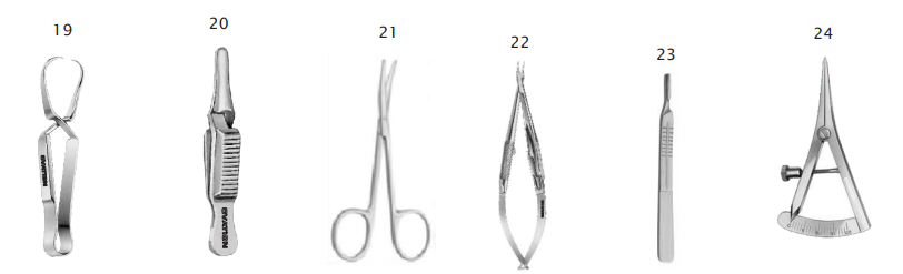 Microsurgery Muscle Set